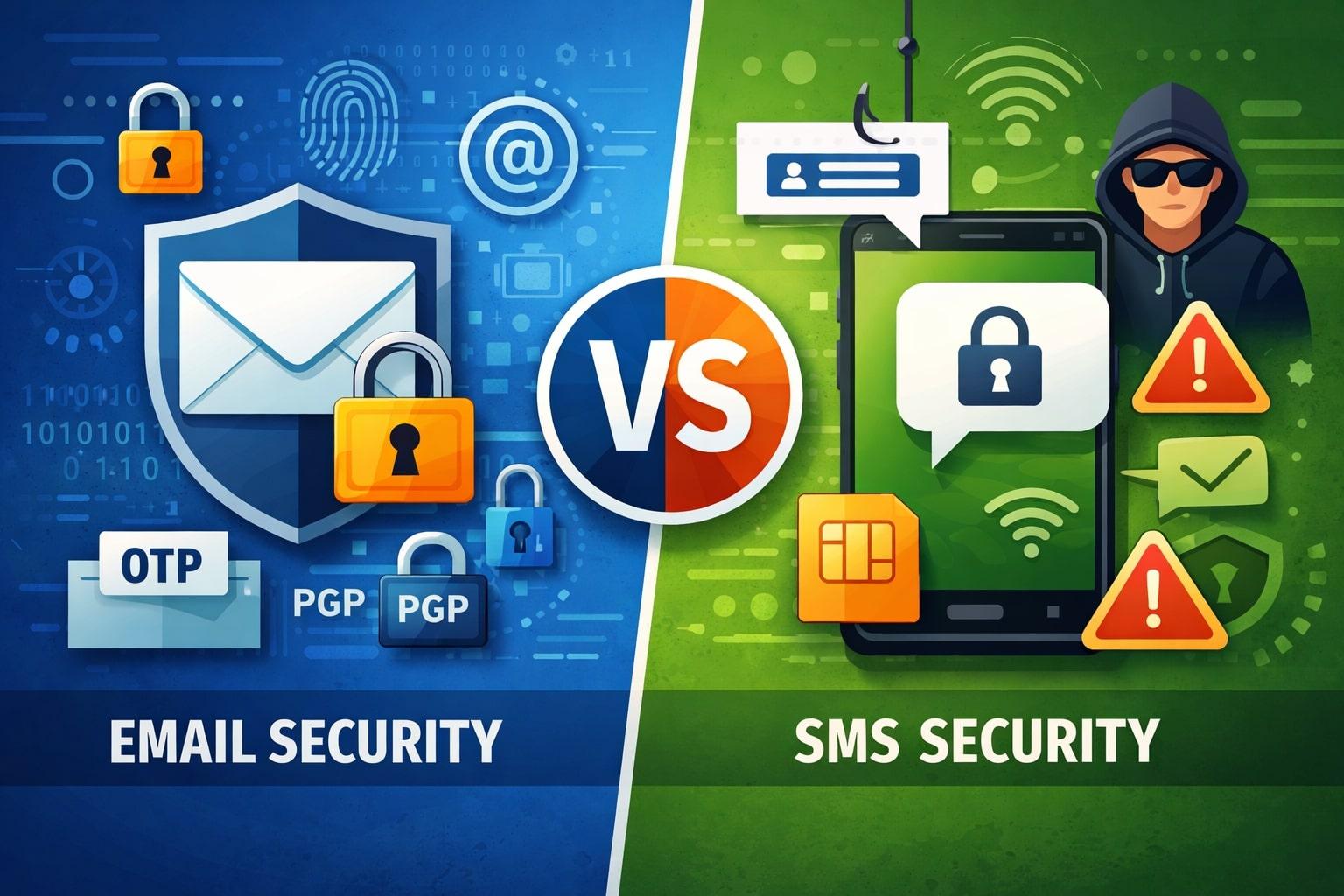 Email vs SMS Security: Which Communication Channel is Safer?